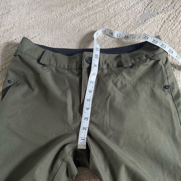 Volcom Insulated Battle snow Pants waterproof slim fit boot cut waterproof large - Picture 8 of 13